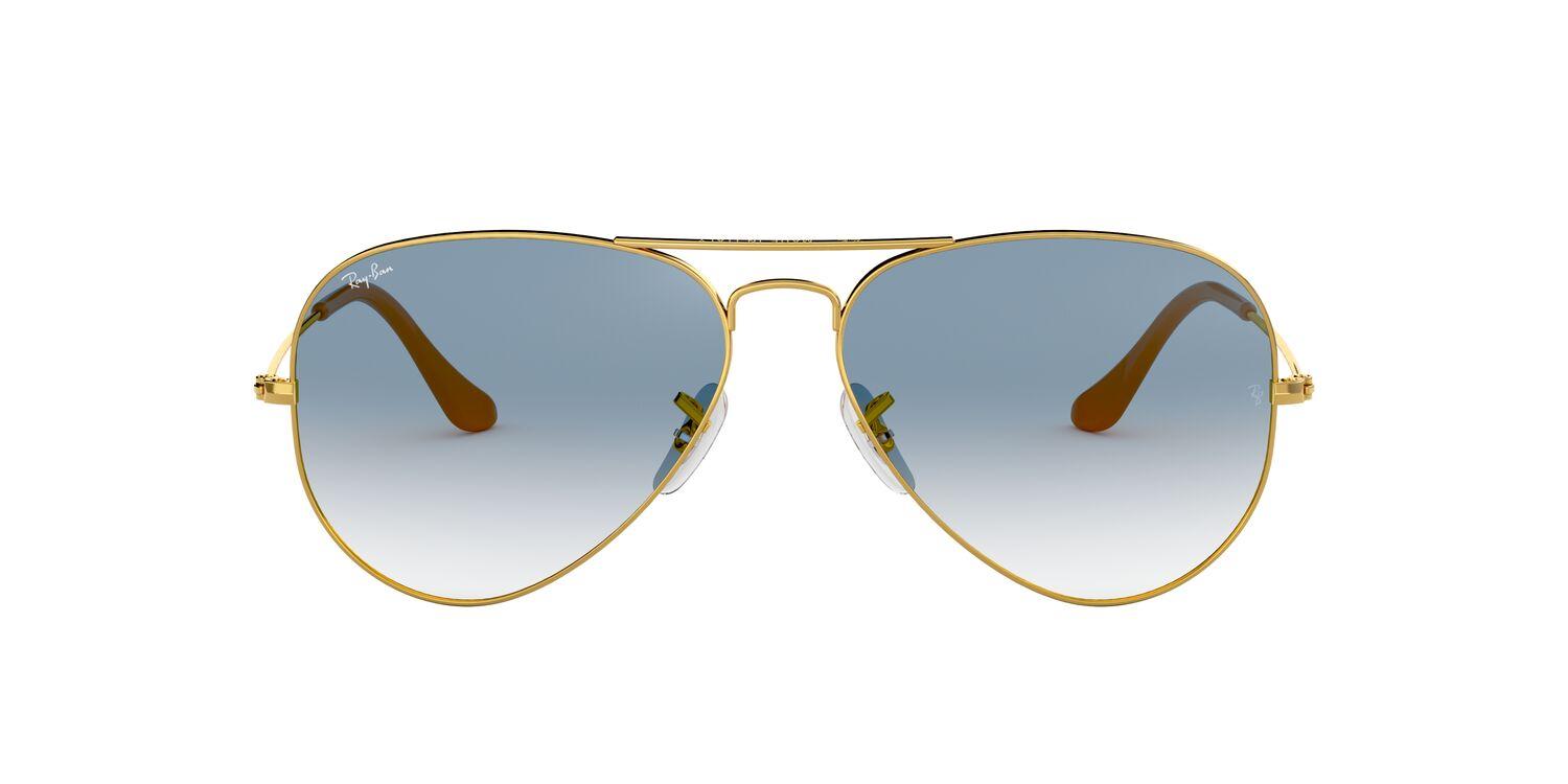 Foto 2 pulgar | Lentes de Sol Aviator Gradient Ray-Ban color Azul