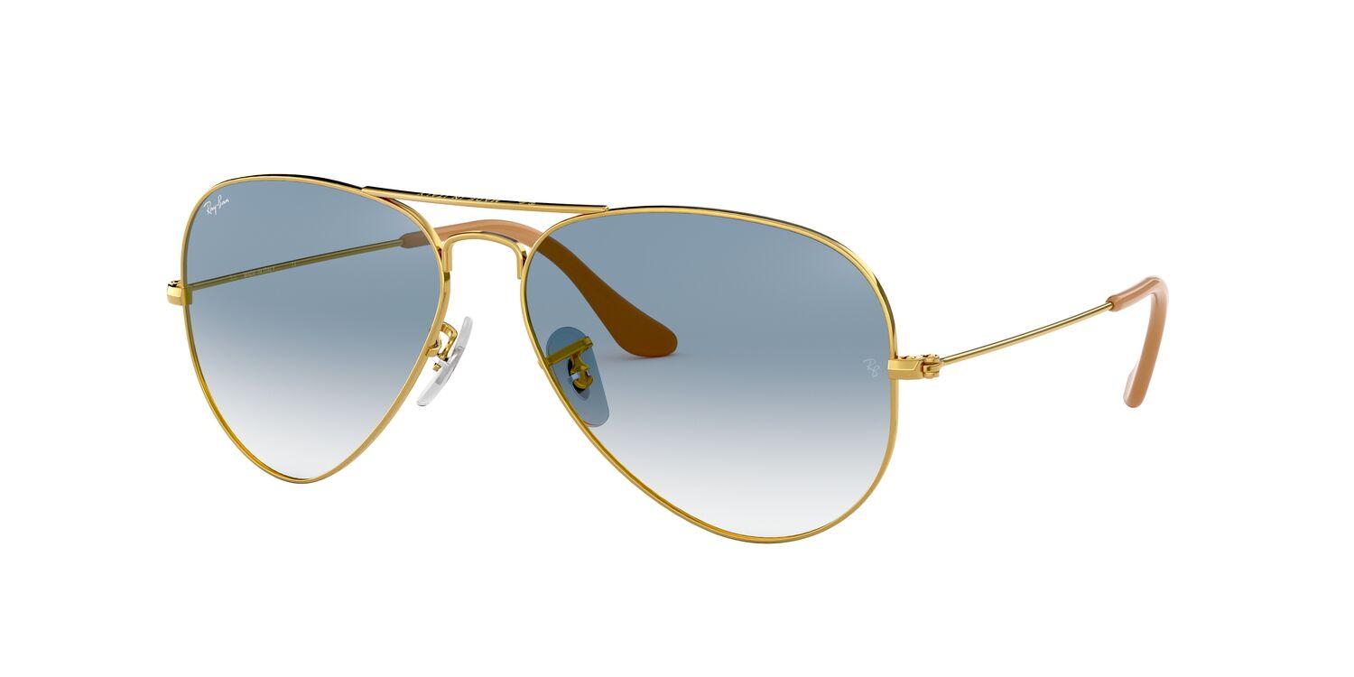 Foto 2 | Lentes de Sol Aviator Gradient Ray-Ban color Azul