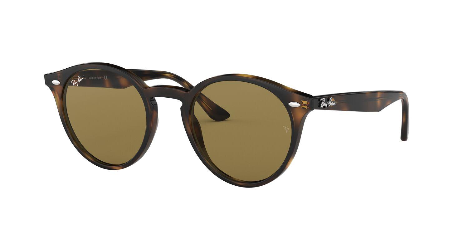Foto 3 pulgar | Lentes de Sol Rb2180 Round Ray-Ban color Café