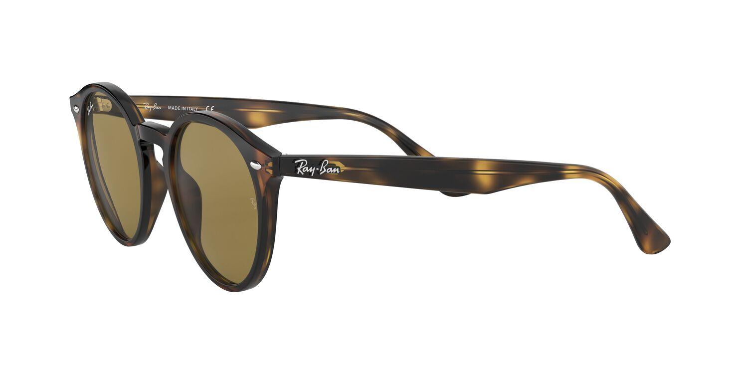 Foto 4 pulgar | Lentes de Sol Rb2180 Round Ray-Ban color Café