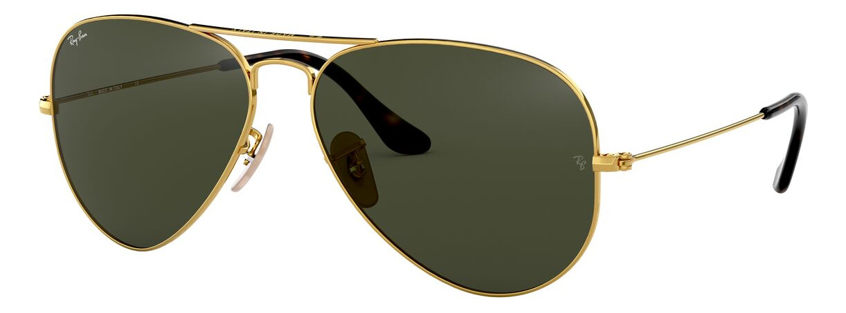 Foto 2 pulgar | Lentes de Sol Aviador color Verde Rayban