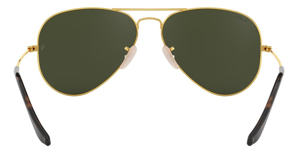 Foto 8 pulgar | Lentes de Sol Aviador color Verde Rayban