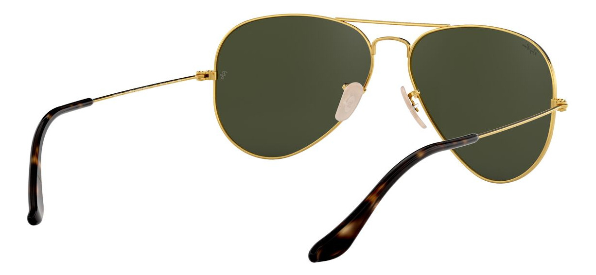 Foto 9 pulgar | Lentes de Sol Aviador color Verde Rayban