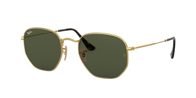 Foto 2 | Lentes de Sol Hexagonal Classic Ray-Ban RB3548N color Verde