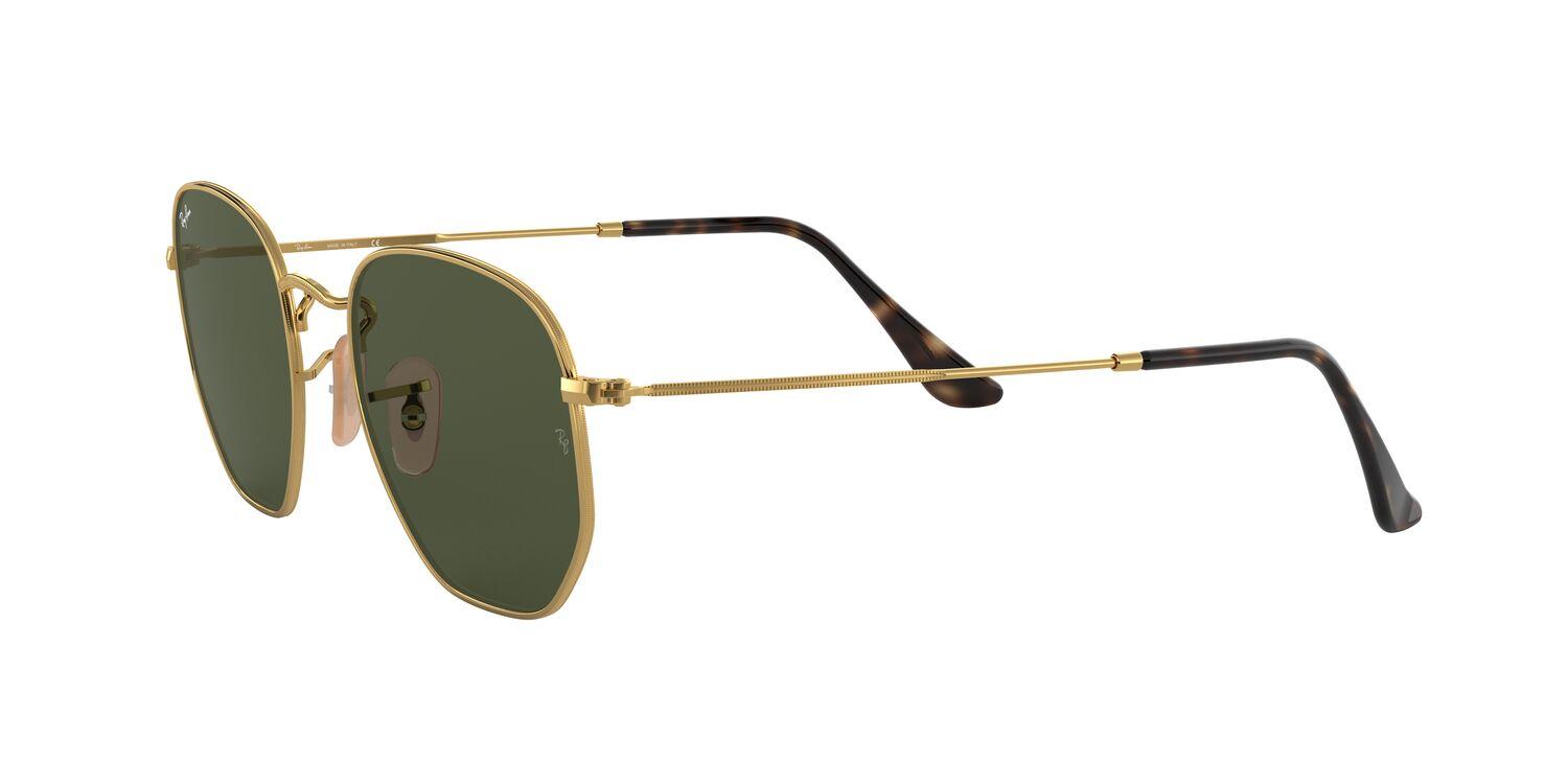 Foto 3 | Lentes de Sol Hexagonal Classic Ray-Ban RB3548N color Verde