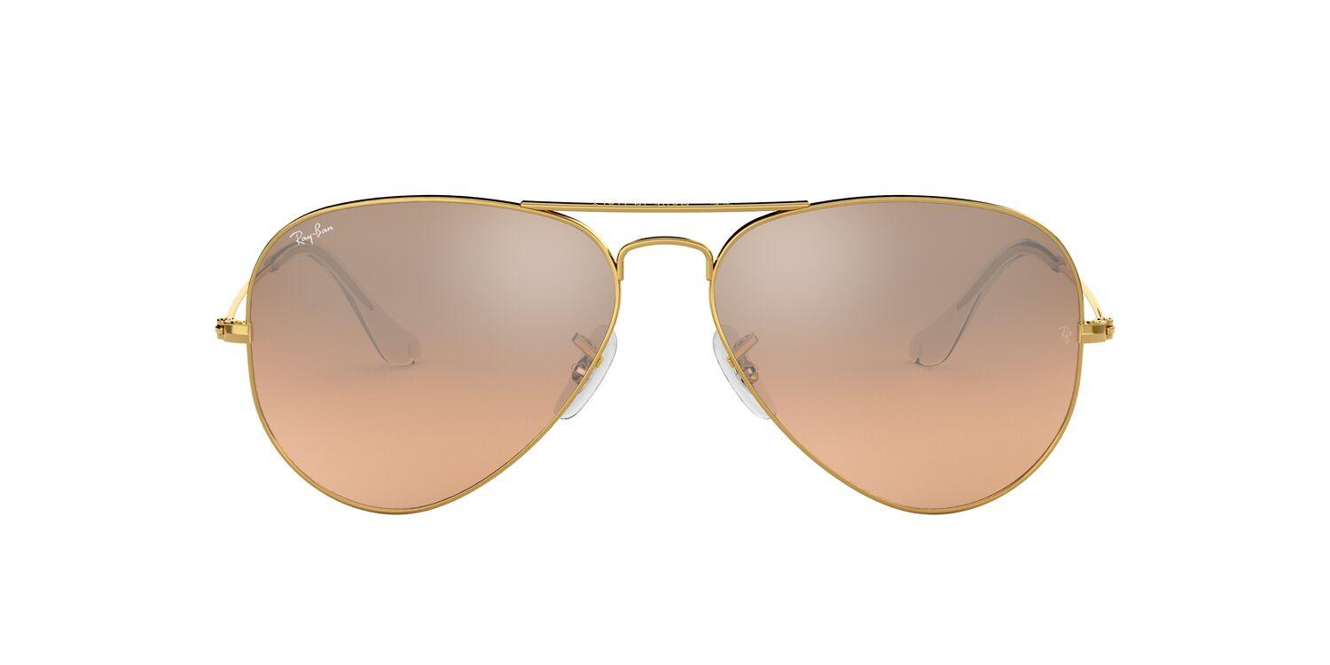 Lentes de Sol Aviator Pink Mirror Ray-ban