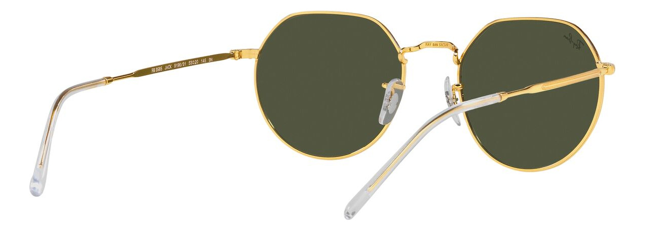 Foto 9 pulgar | Lentes de Sol Jack Ray-Ban color Dorado