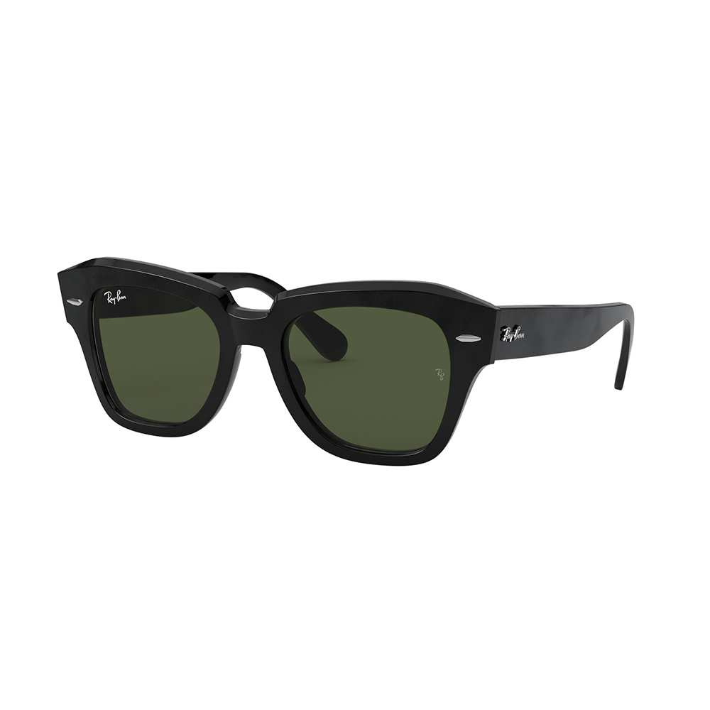 Foto 4 pulgar | Lente Solar Unisex Ray-Ban Statestreet Marco de Plástico y Gafas Forma Cuadradas