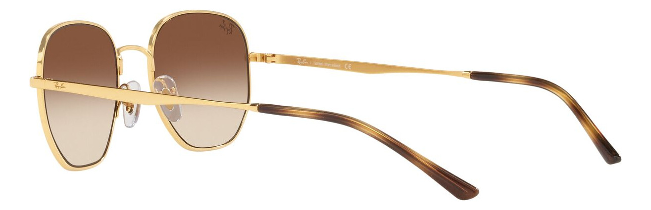 Foto 6 pulgar | Lentes De Sol Dorado Ray-ban