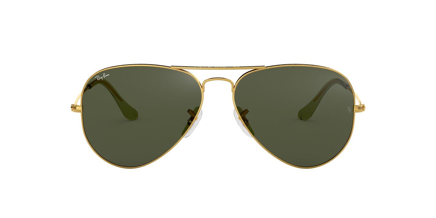 Foto 2 pulgar | Lentes de Sol Aviator Classic Ray-Ban Dorado