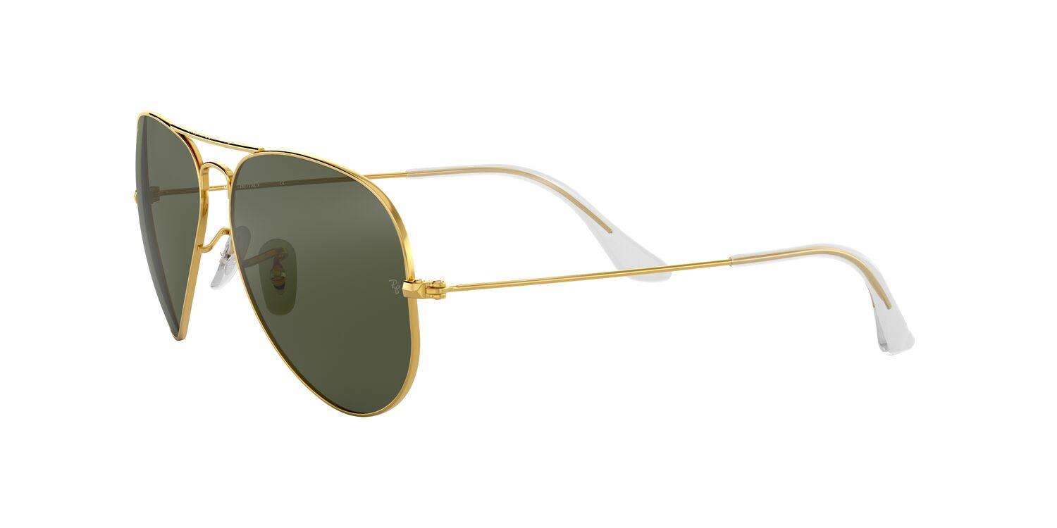 Foto 4 pulgar | Lentes de Sol Aviator Classic Ray-Ban Dorado