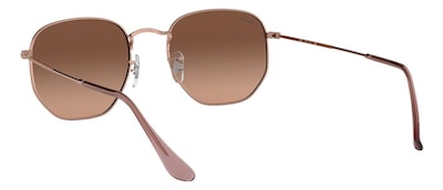 Foto 6 | Lentes De Sol Hexagonal Bronce Degradados Ray-Ban