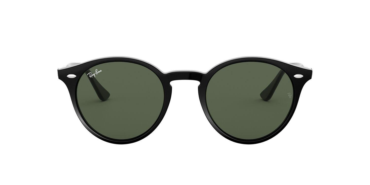 Lentes De Sol Round Black Ray-ban