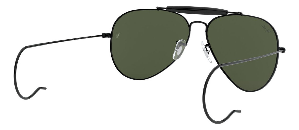 Foto 9 pulgar | Lentes De Sol Outdoorsman I Negro Ray-ban