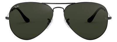 Foto 2 | Lentes De Sol Aviator Plateado Gris Ray-ban