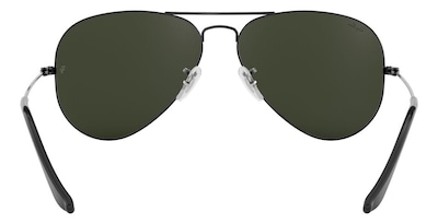 Foto 7 | Lentes De Sol Aviator Plateado Gris Ray-ban