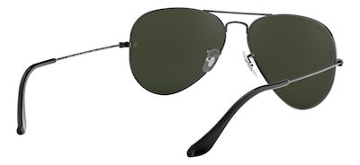 Foto 8 | Lentes De Sol Aviator Plateado Gris Ray-ban