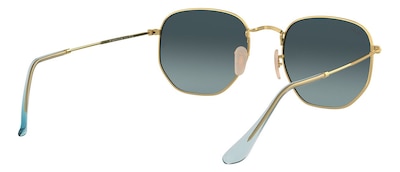 Foto 8 | Lentes De Sol Hexagonal Dorado Ray-ban