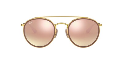 Foto 1 | Lentes De Sol Dorado Ray-ban