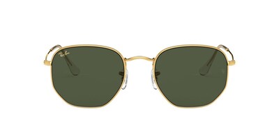Foto 1 | Lentes De Sol Hexagonal Dorado Ray-ban