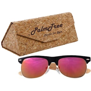 Foto 1 | Gafas Con Madera De Bambú Palmtree Mxpty-006 Color Púrpura-color Rosa
