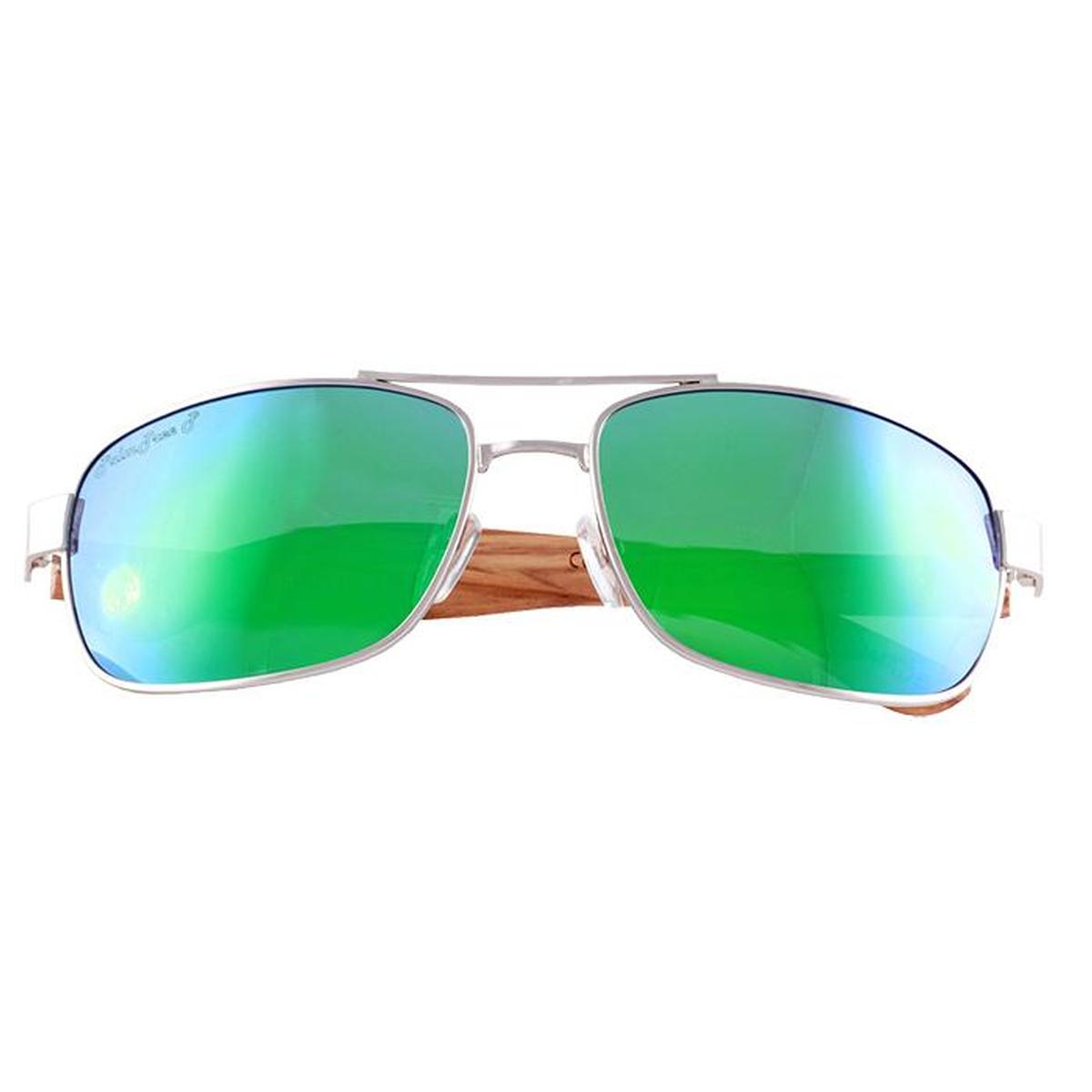 Gafas Modernas Con Marco De Metal  Palmtree  Mxinp-005  Color Verde