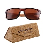 Lentes De Colores A La Moda Palmtree Mxslp-001 Color Marrón