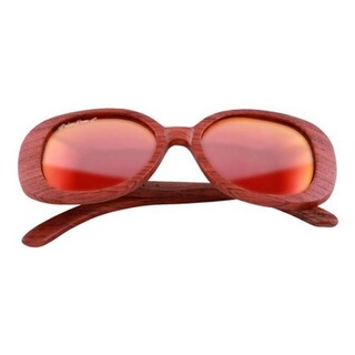 Foto 3 | Lente Con Madera De Bambú Palmtree Mxazp-003 Color Rojo