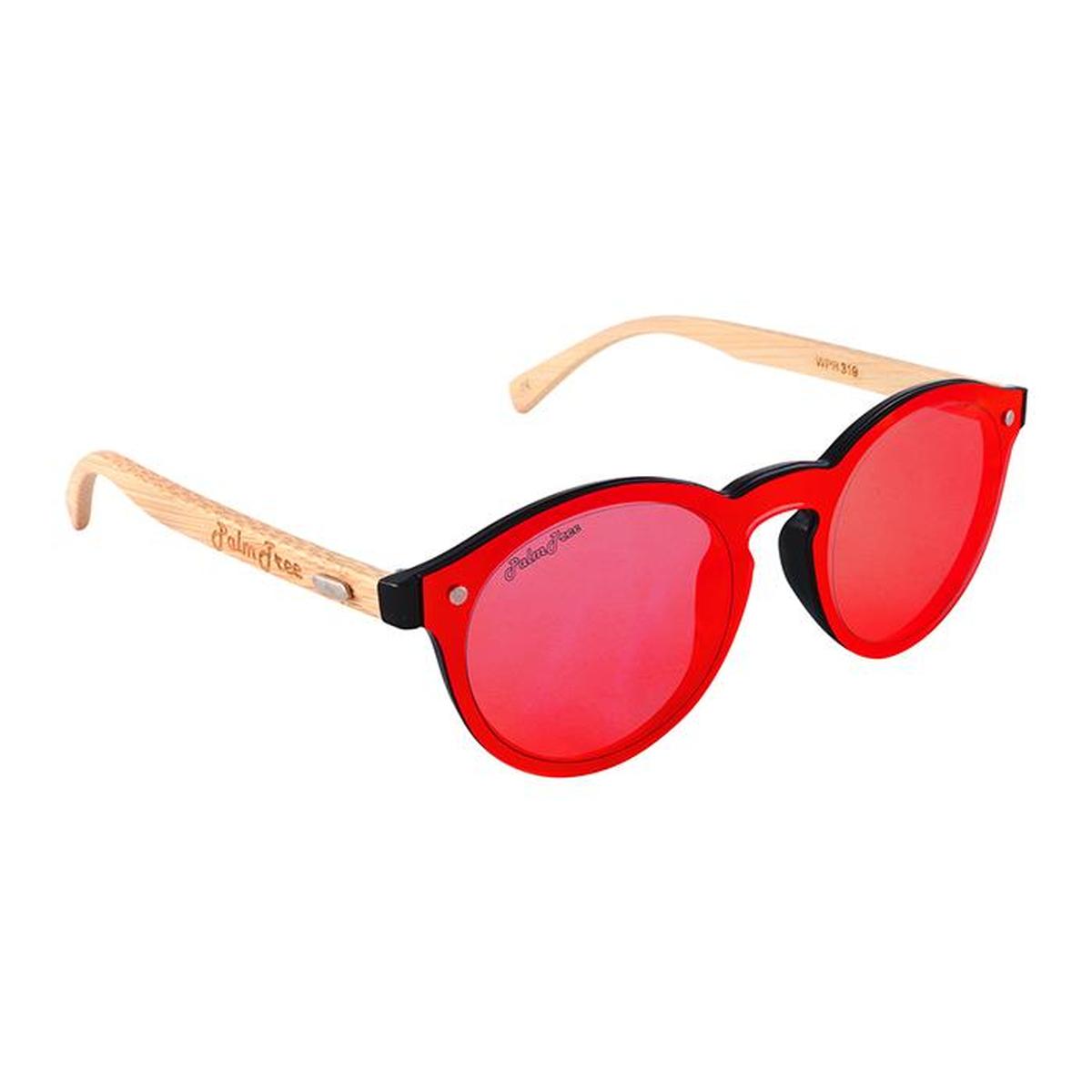 Foto 2 pulgar | Lentes Con Protección Uv400  Palmtree  Mxbgt-005  Color Rojo