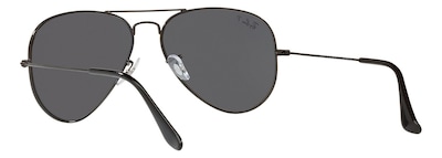 Foto 6 | Lentes De Sol Aviator Negro Polarizados Ray-Ban