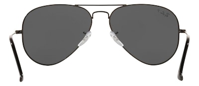 Foto 7 | Lentes De Sol Aviator Negro Polarizados Ray-Ban