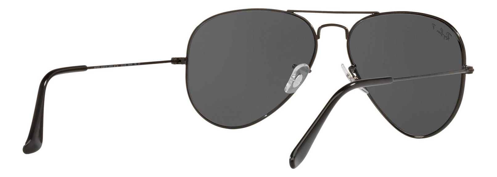 Foto 8 | Lentes De Sol Aviator Negro Polarizados Ray-Ban