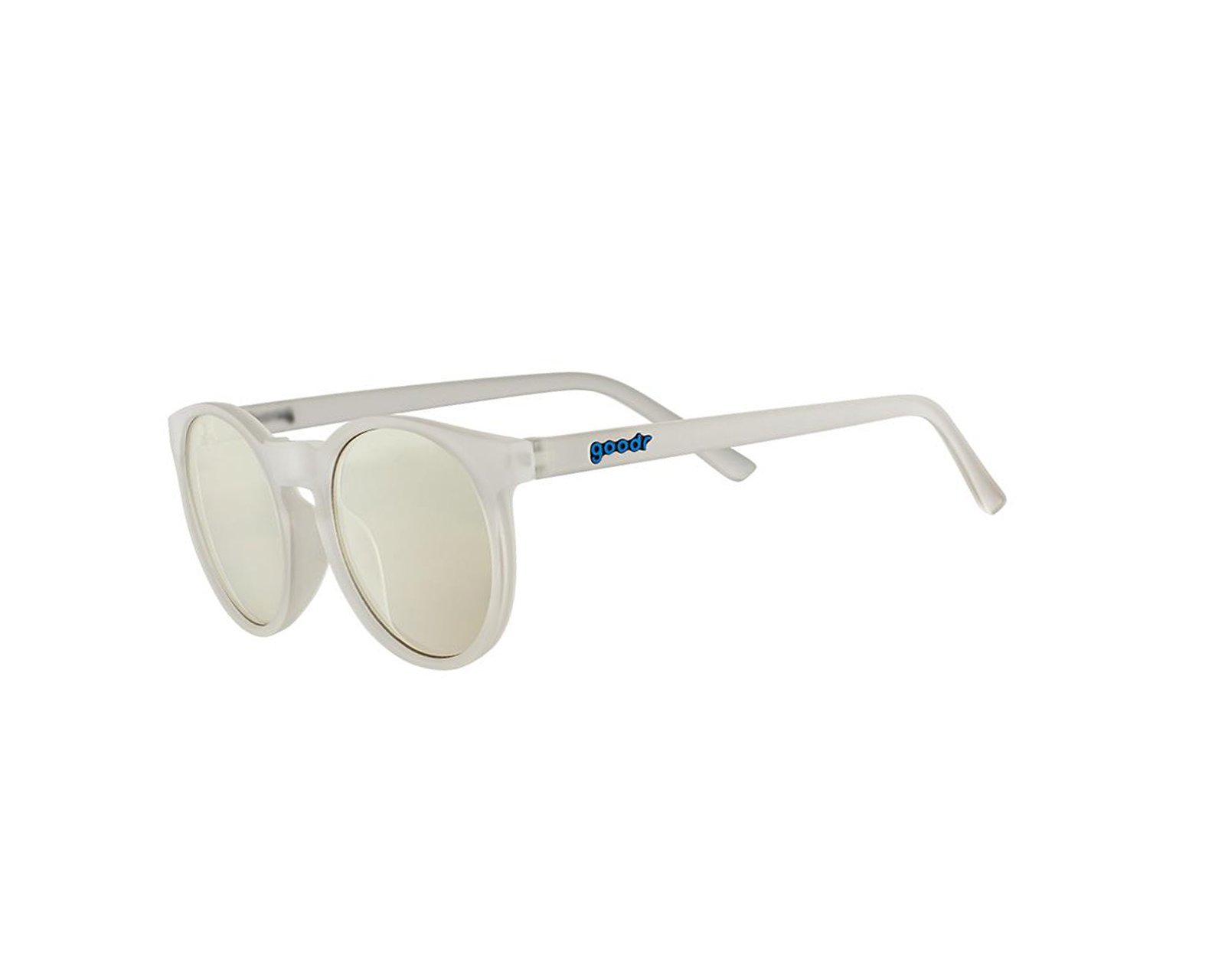 Foto 2 pulgar | Lentes de Sol Redondos Goodr Stop Drop and Scroll color Blanco