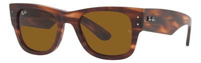 Foto 1 | Lentes de Sol Ray-Ban RB0840S color Marrón Cuadrado Mega Wayfarer