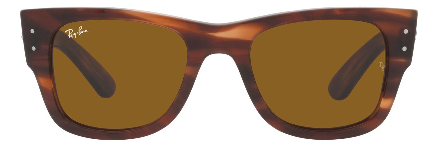 Foto 3 pulgar | Lentes de Sol Ray-Ban RB0840S color Marrón Cuadrado Mega Wayfarer