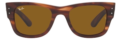 Foto 2 | Lentes de Sol Ray-Ban RB0840S color Marrón Cuadrado Mega Wayfarer