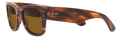 Foto 3 | Lentes de Sol Ray-Ban RB0840S color Marrón Cuadrado Mega Wayfarer