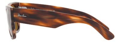 Foto 4 | Lentes de Sol Ray-Ban RB0840S color Marrón Cuadrado Mega Wayfarer