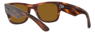 Foto 6 | Lentes de Sol Ray-Ban RB0840S color Marrón Cuadrado Mega Wayfarer