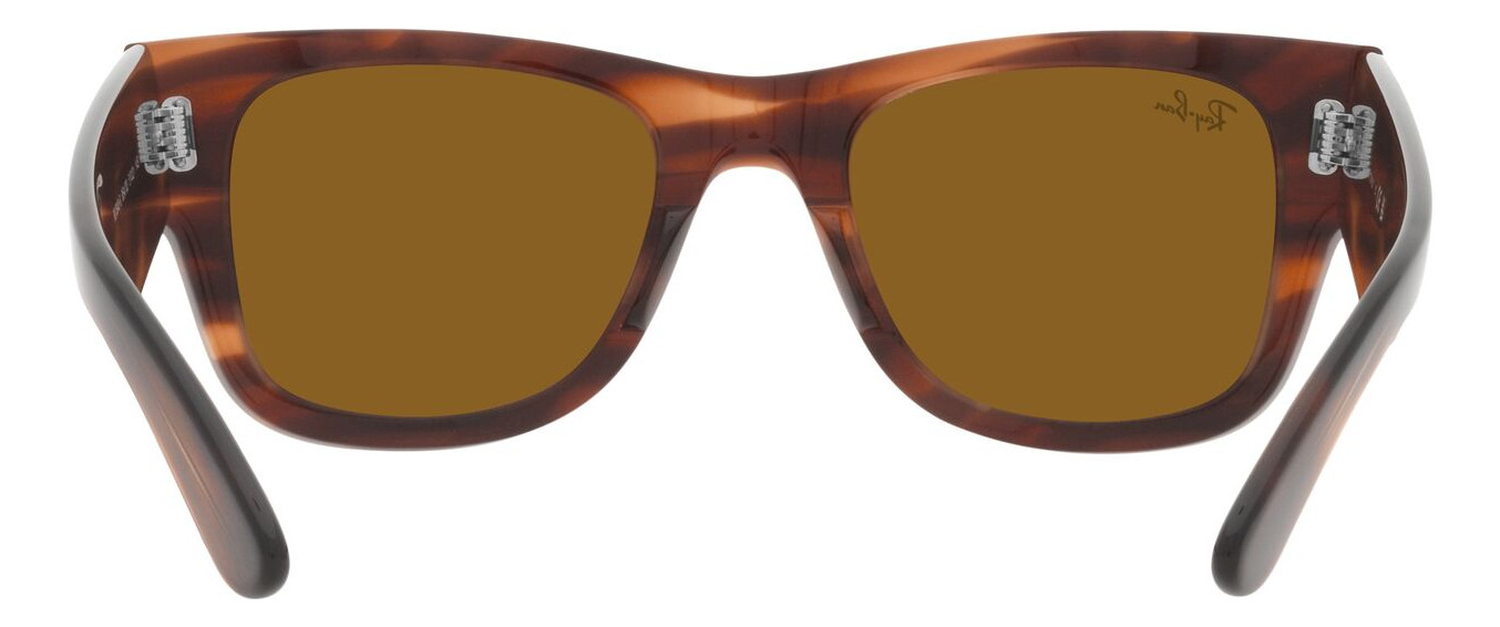 Foto 8 pulgar | Lentes de Sol Ray-Ban RB0840S color Marrón Cuadrado Mega Wayfarer