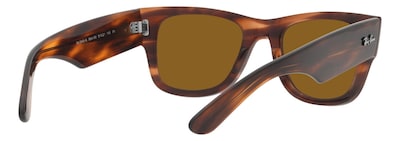Foto 8 | Lentes de Sol Ray-Ban RB0840S color Marrón Cuadrado Mega Wayfarer