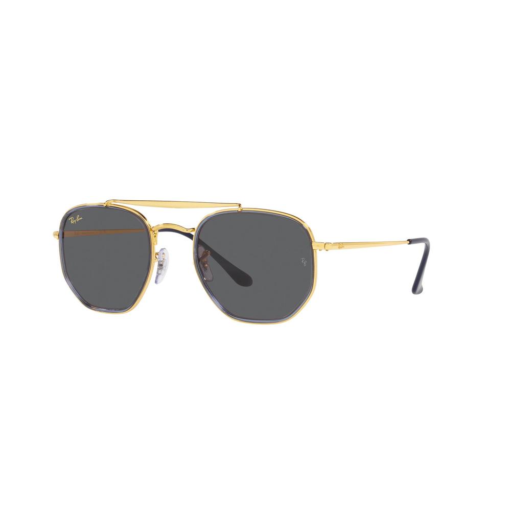Foto 3 pulgar | Lentes de Sol Ray-Ban RB3648M Irregular The Marshal II Dark Grey
