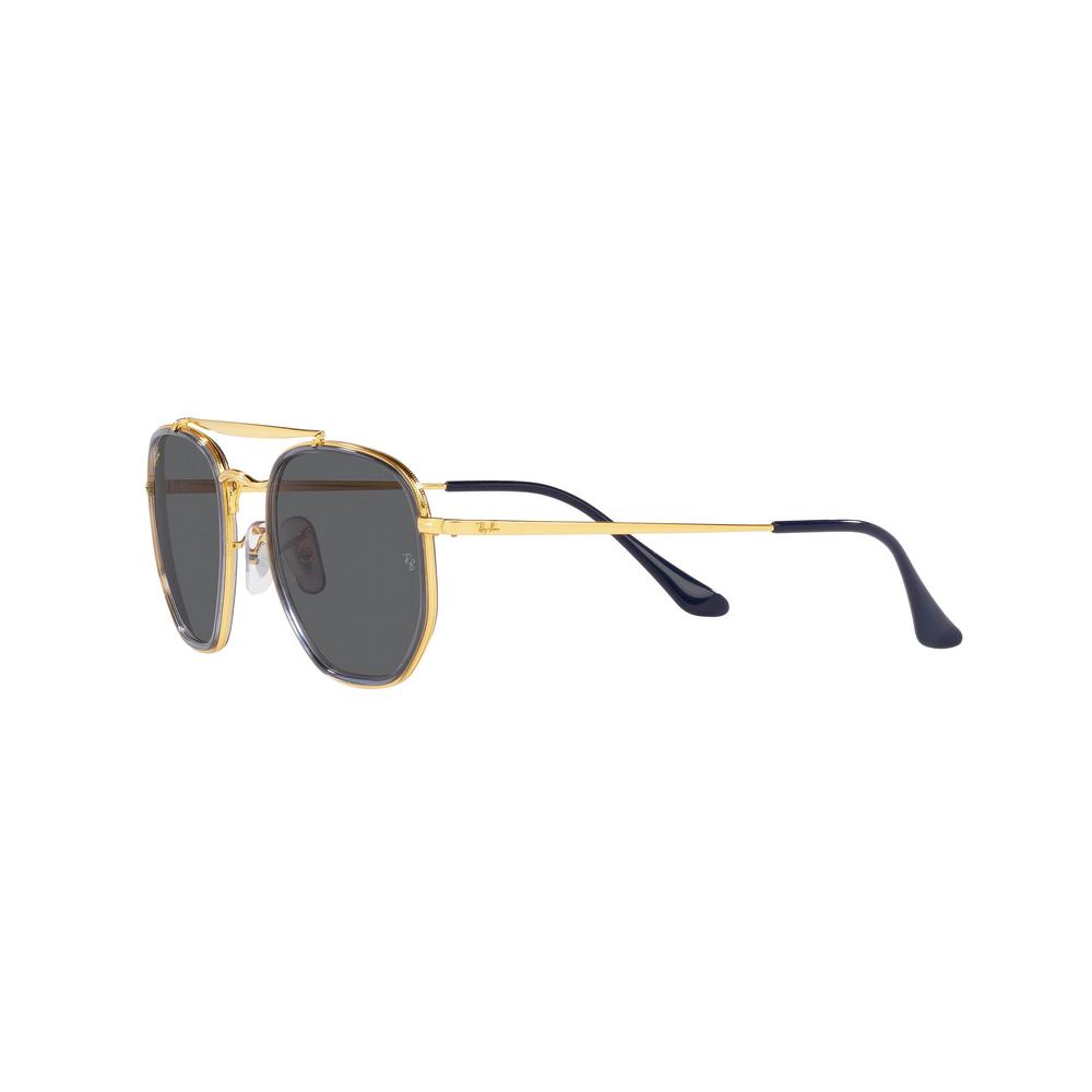 Foto 4 pulgar | Lentes de Sol Ray-Ban RB3648M Irregular The Marshal II Dark Grey