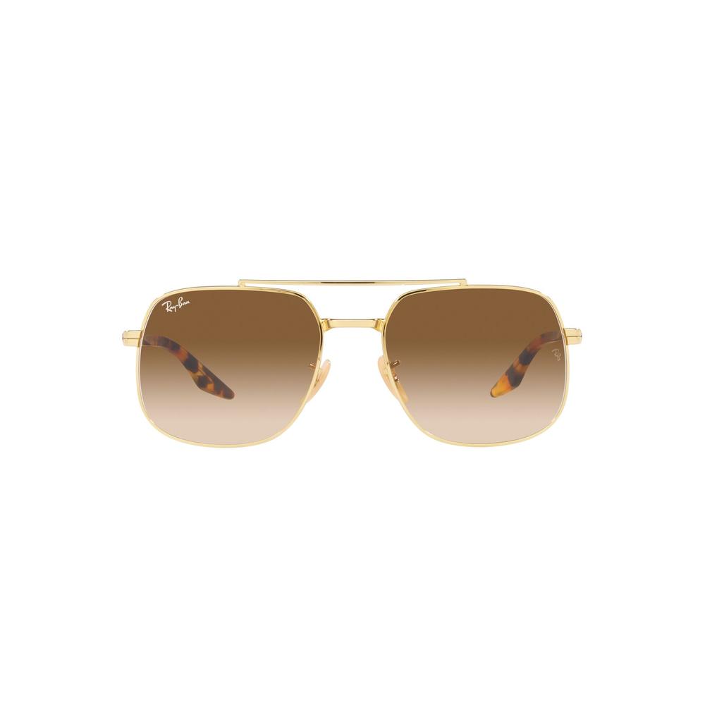 Lentes de Sol Ray-Ban RB3699 color Marrón Cuadrado Clear Gradient Brown