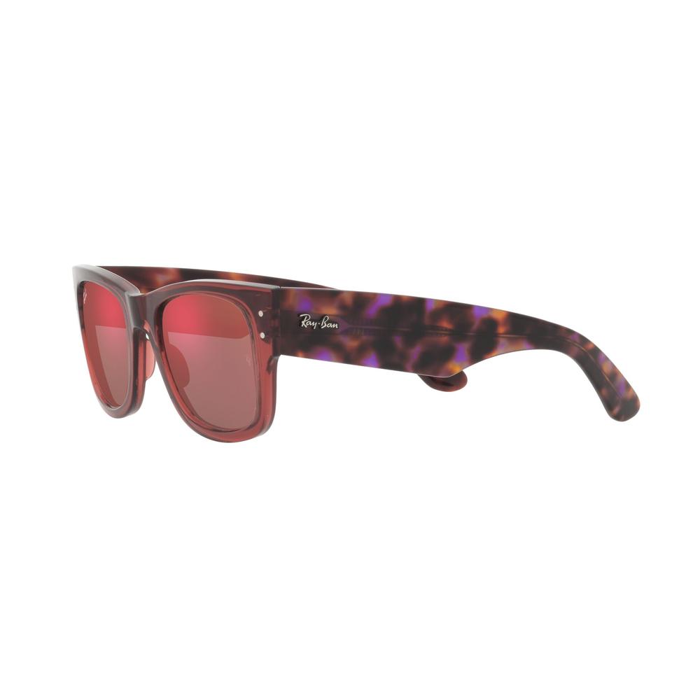 Foto 4 pulgar | Lentes De Sol Cuadrado Mega Wayfarer Ray Ban color Marrón