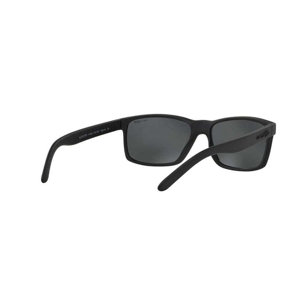 Foto 9 pulgar | Lentes de Sol Arnette Rectangulares Slickster color Gris