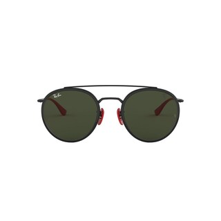 Foto 1 | Lentes de Sol Ray Ban Redondo color Negro para Hombre