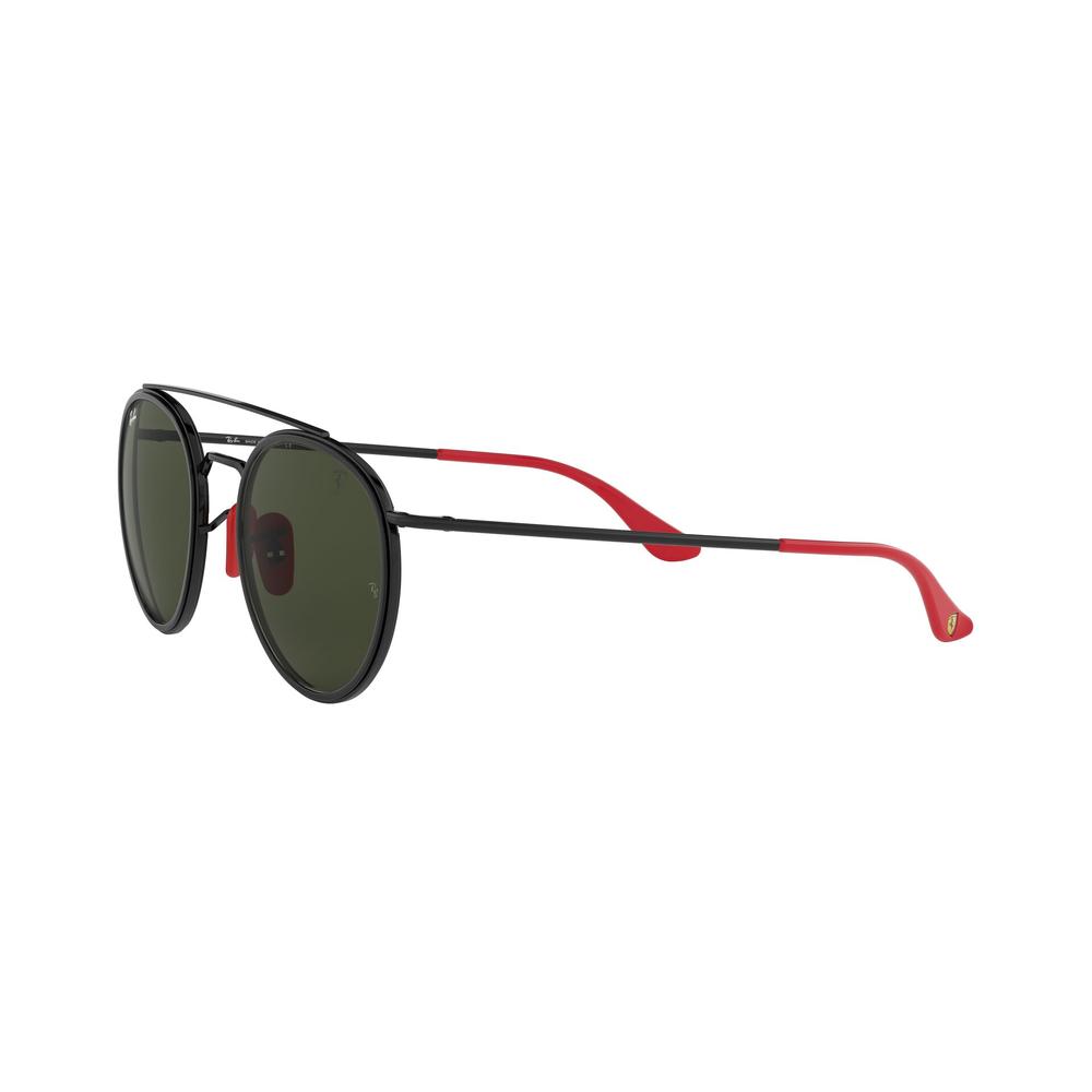 Foto 4 pulgar | Lentes de Sol Ray Ban Redondo color Negro para Hombre