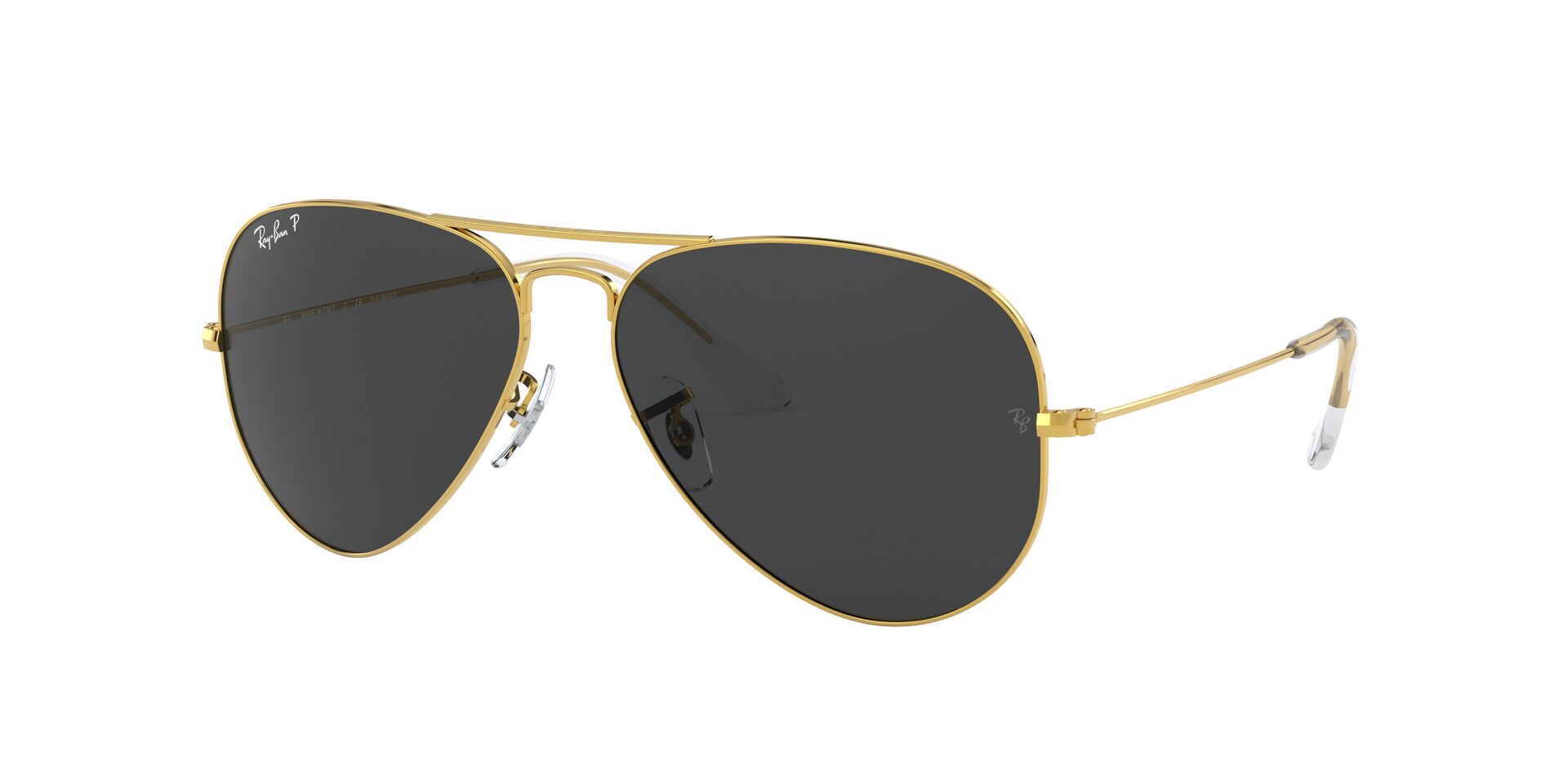 Foto 3 pulgar | Lentes de Sol Ray Ban Aviator Negros Unisex