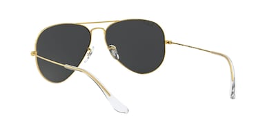 Foto 6 | Lentes de Sol Ray Ban Aviator Negros Unisex